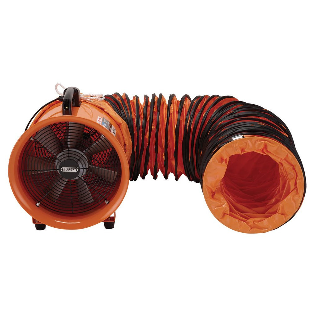 Draper Portable Ventilator with 5m Ducting, 300mm (20046) (Ex-Display)