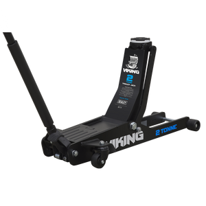 Viking Low Profile Professional Long Reach Trolley Jack with Rocket Lift 2 Tonne