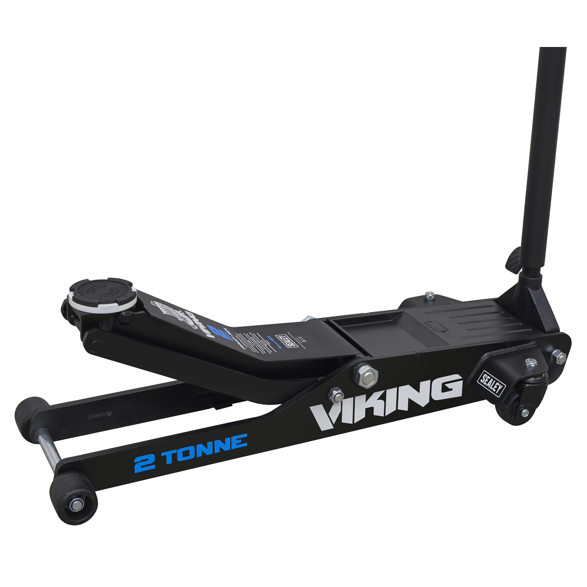 Viking Low Profile Professional Long Reach Trolley Jack with Rocket Lift 2 Tonne