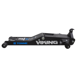 Viking Low Profile Professional Long Reach Trolley Jack with Rocket Lift 2 Tonne