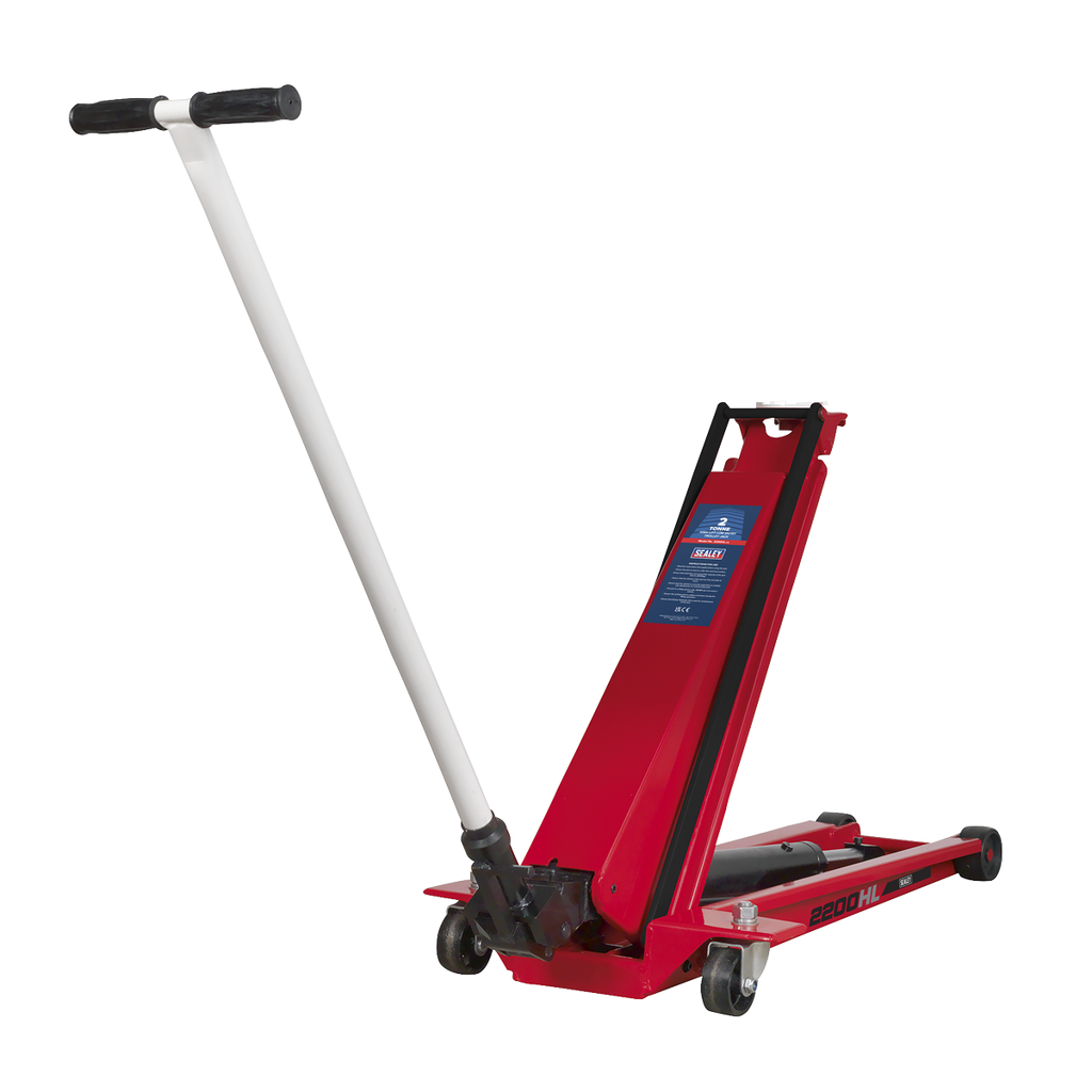 High Lift Low Profile Trolley Jack 2 Tonne