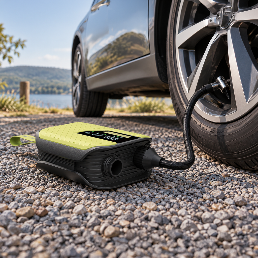Dellonda Rechargeable & 12V DC Electric SUP Pump (DL185)