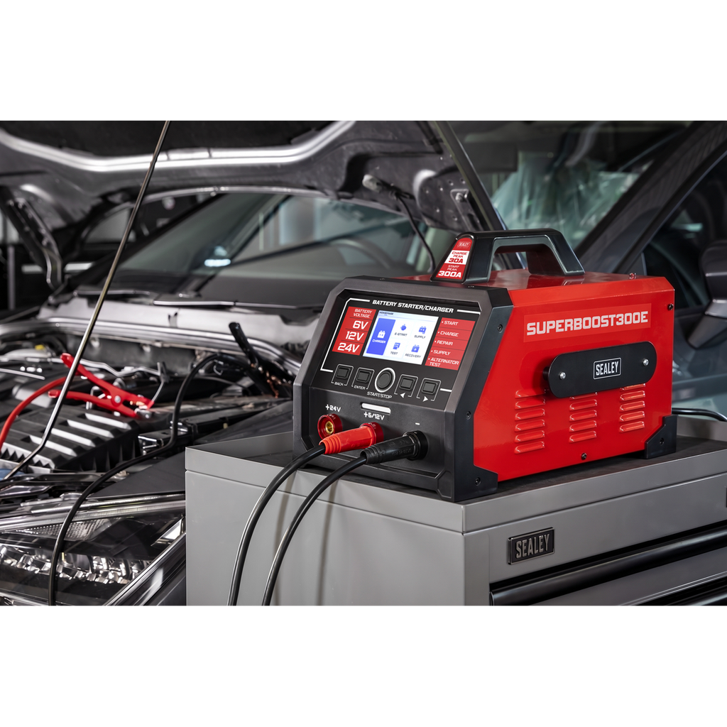 Superboost 6/12/24V Battery Starter Charger 300A (SUPERBOOST300E)