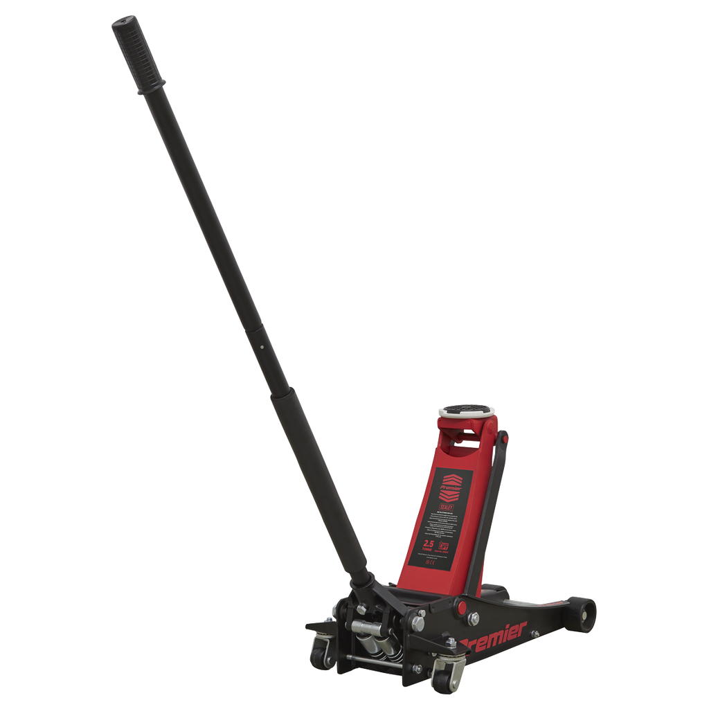 Premier Low Profile Trolley Jack with Rocket Lift, 2.5 Tonne (2500LE)