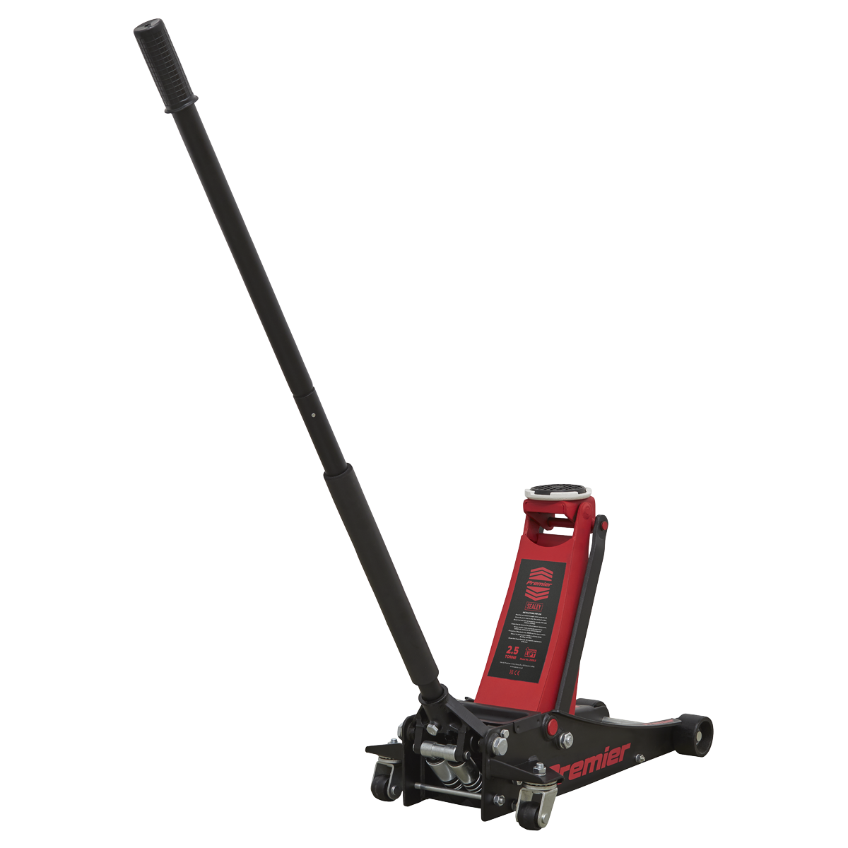 Premier Low Profile Trolley Jack with Rocket Lift, 2.5 Tonne (2500LE)