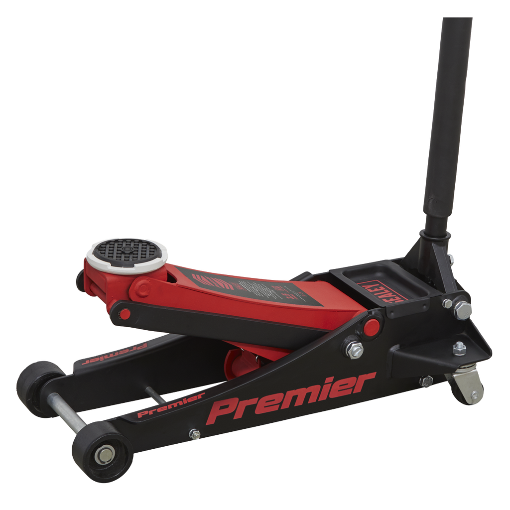 Premier Low Profile Trolley Jack with Rocket Lift, 2.5 Tonne (2500LE)