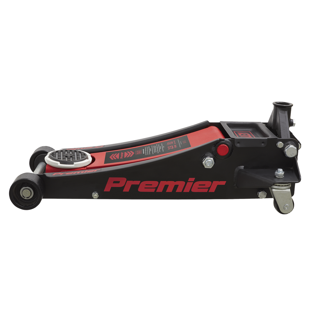 Premier Low Profile Trolley Jack with Rocket Lift, 2.5 Tonne (2500LE)