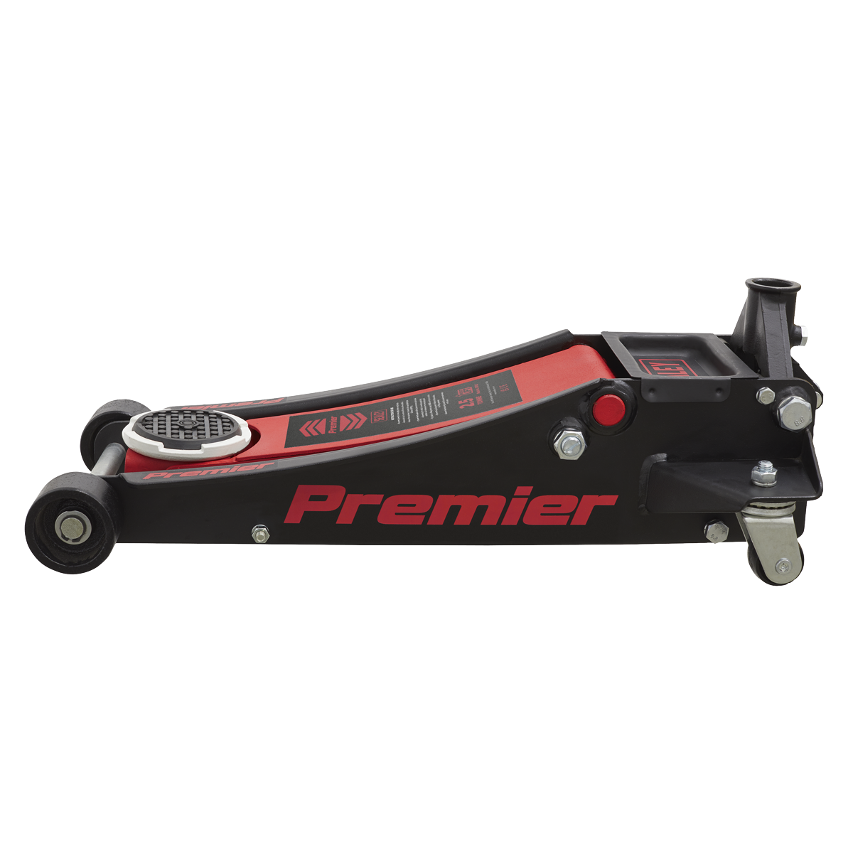 Premier Low Profile Trolley Jack with Rocket Lift, 2.5 Tonne (2500LE)