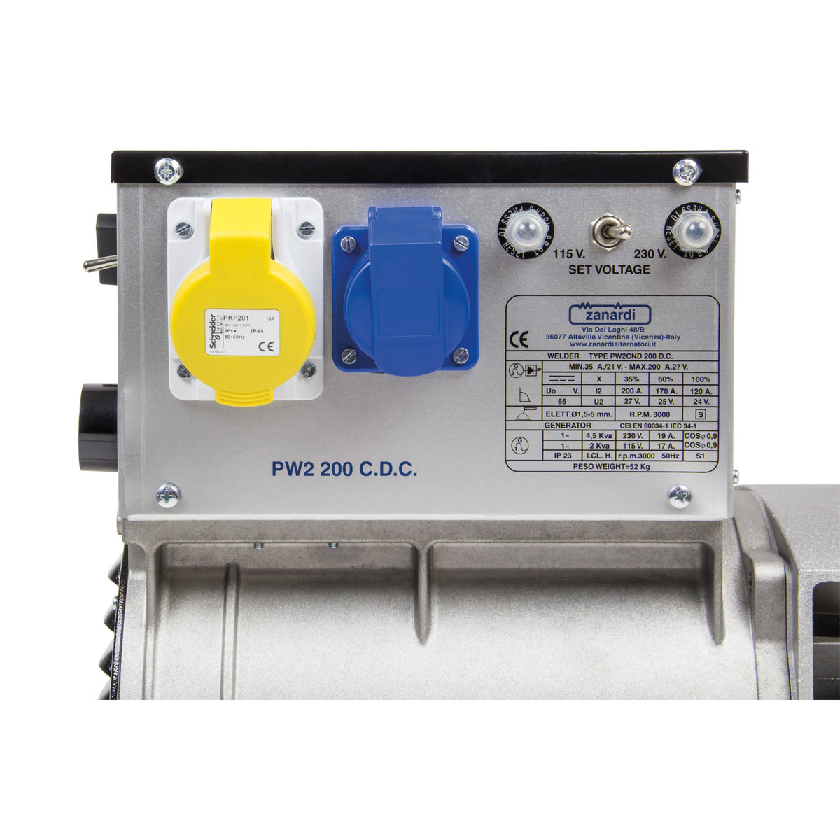 SIP P200W-DC HONDA™ Professional Petrol Welder Generator, 4kVA (25020)