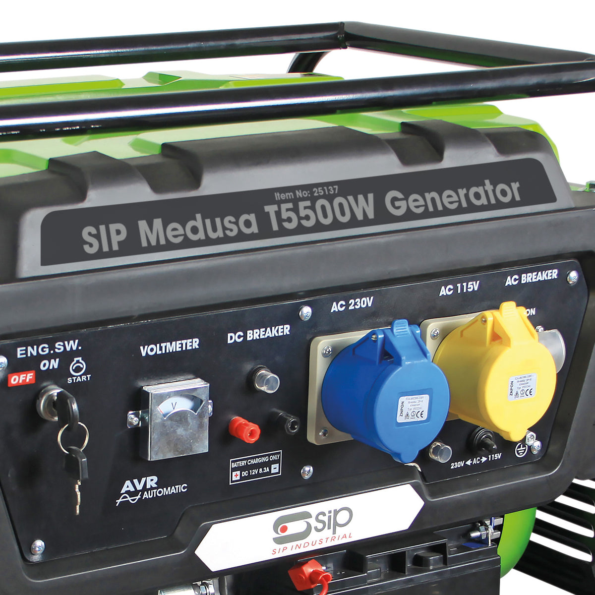 SIP MEDUSA T5500W Petrol Generator, 5500W (25137)
