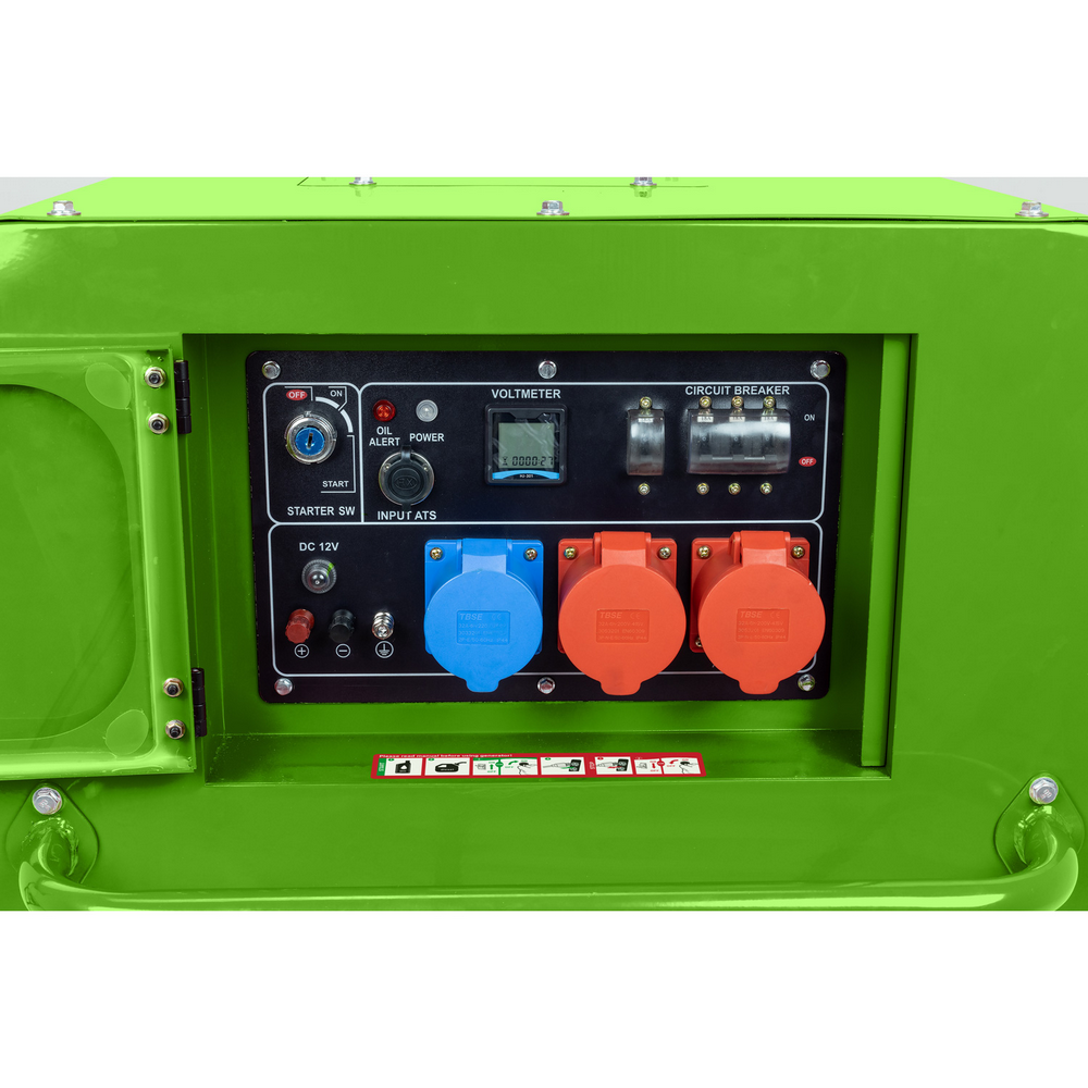 SIP MEDUSA T14000 Silenced Diesel Generator, 11000W (25151) (Factory Refurbished REBOX)