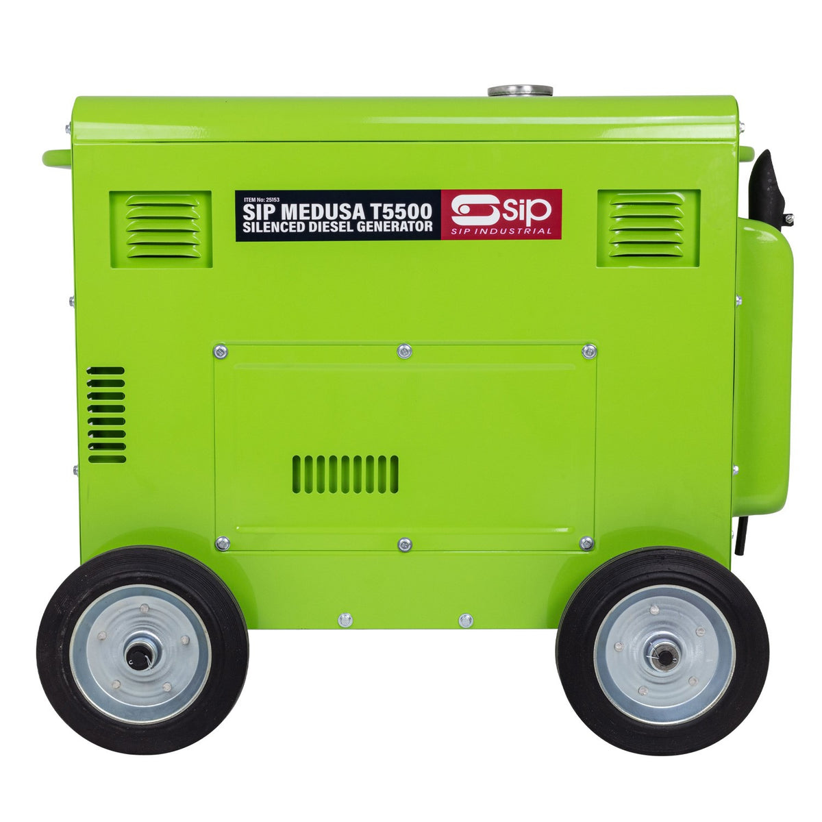 SIP MEDUSA T5500 Silenced Diesel Generator, 5500W (25153)