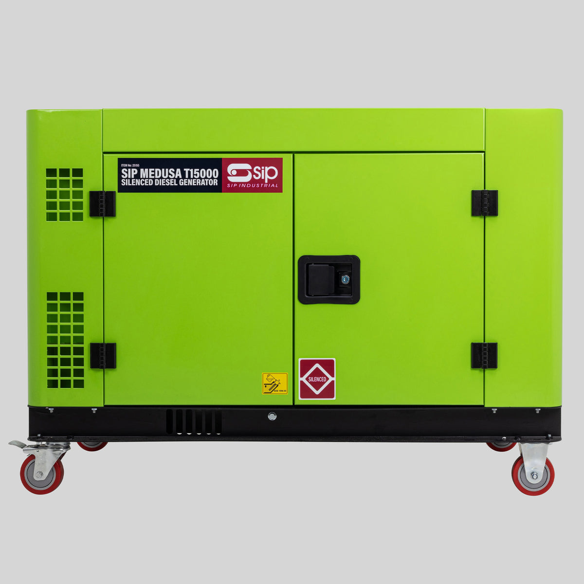 SIP MEDUSA T15000 Silenced Diesel Generator, 12000W (25155)