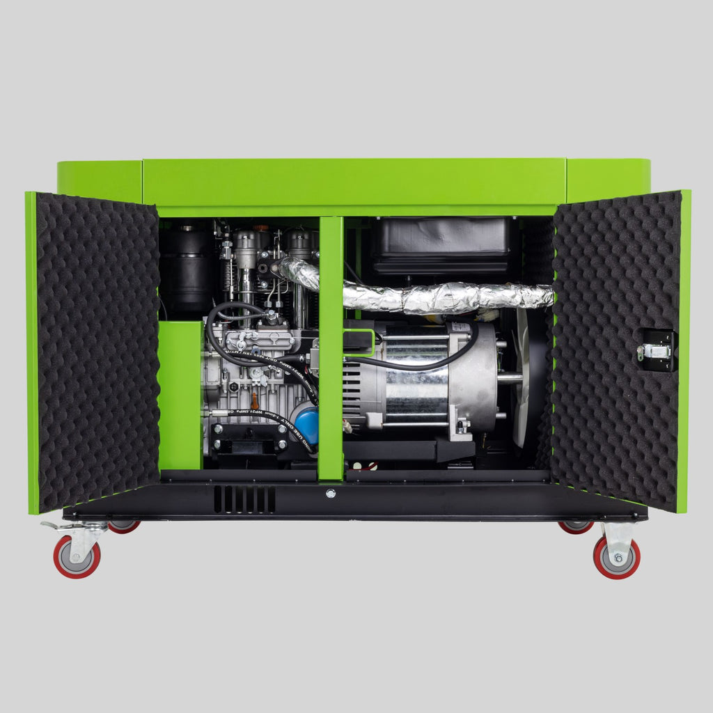 SIP MEDUSA T15000 Silenced Diesel Generator, 12000W (25155)