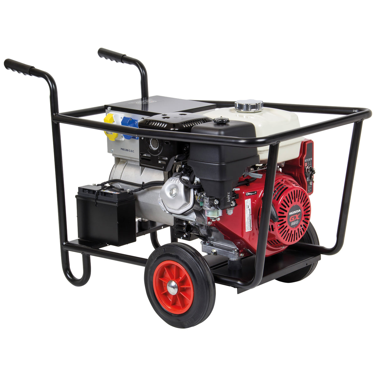 SIP P200W-DC ES HONDA™ Professional Petrol Welder Generator, 4kVA (25172)