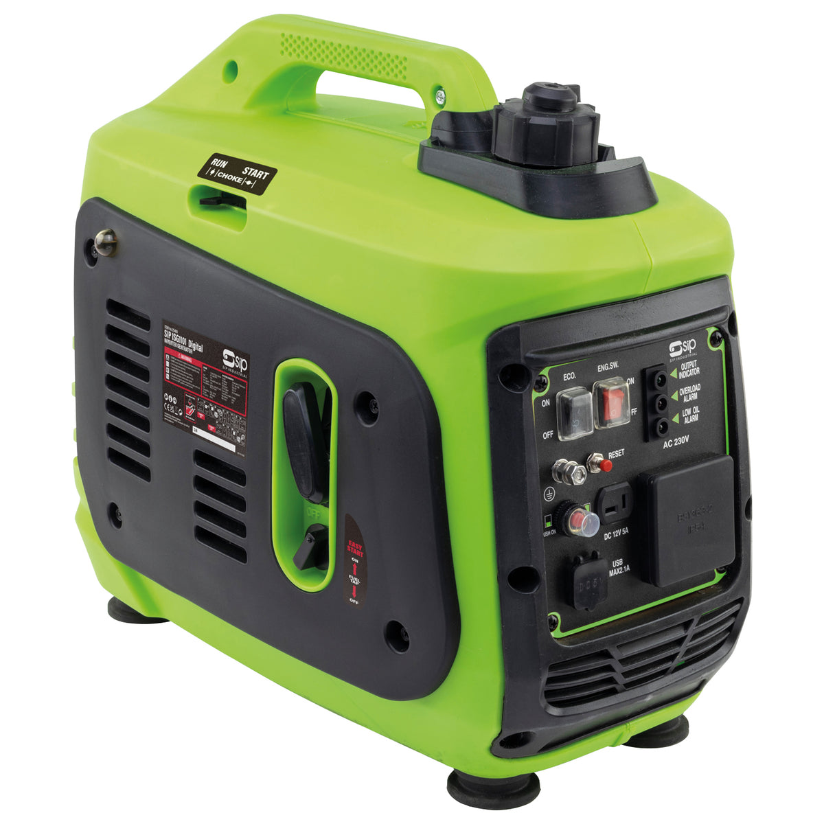 SIP ISG1101 Digital Petrol Inverter Generator, 1100W (25400)