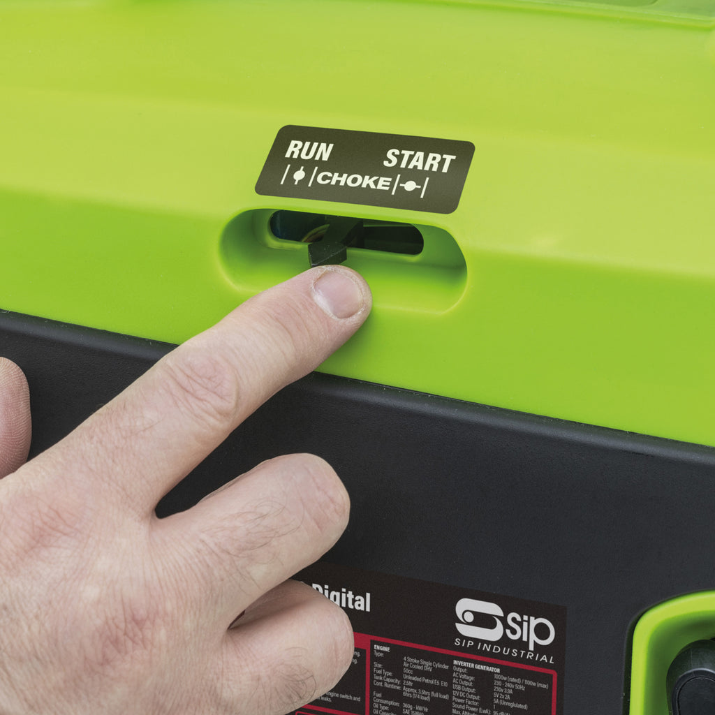 SIP ISG1101 Digital Petrol Inverter Generator, 1100W (25400)