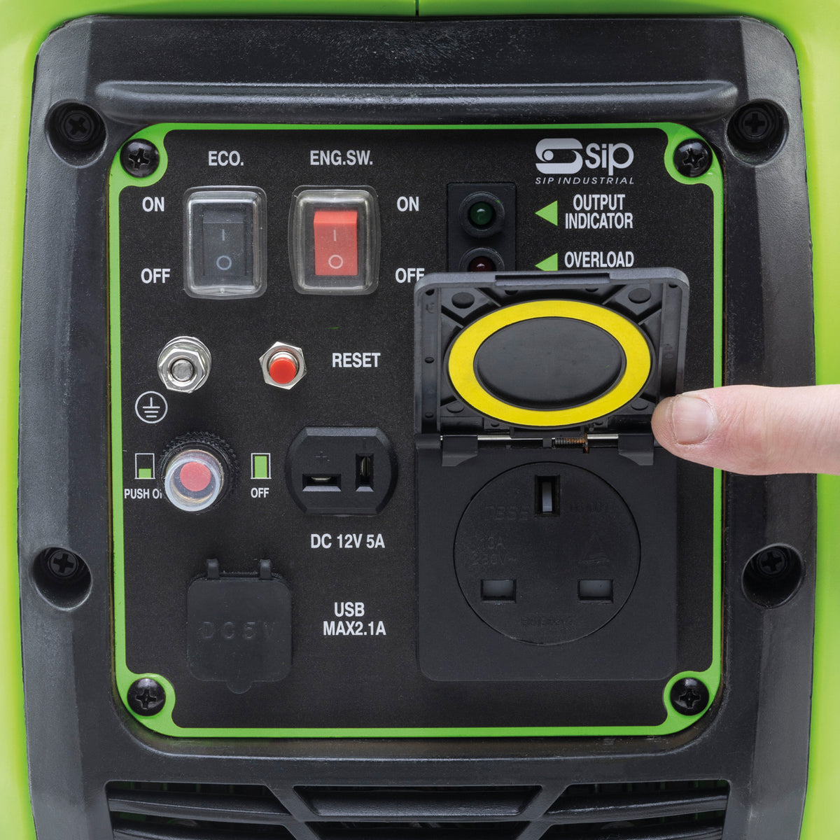 SIP ISG1101 Digital Petrol Inverter Generator, 1100W (25400)