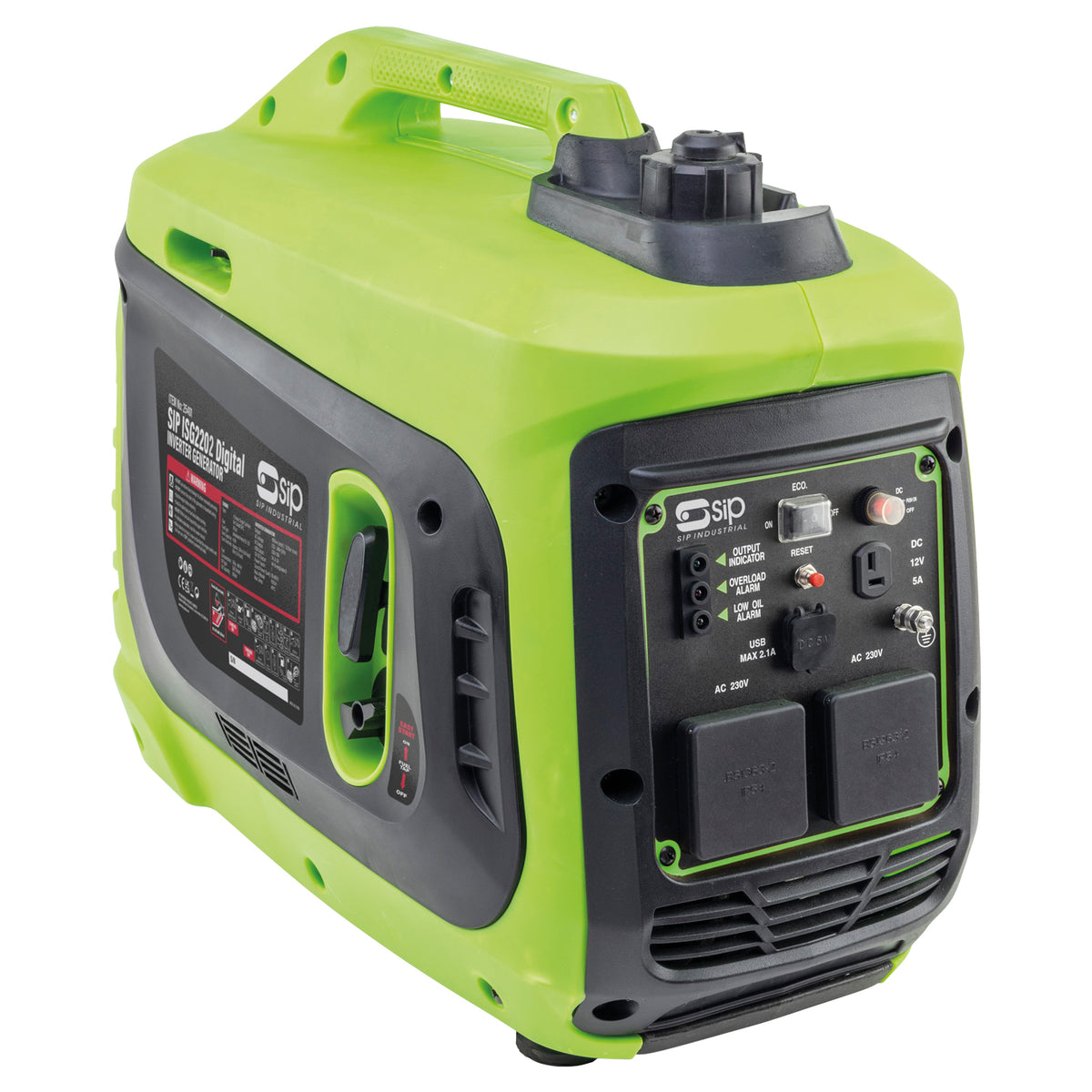 SIP ISG2202 Digital Petrol Inverter Generator, 2000W (25401)