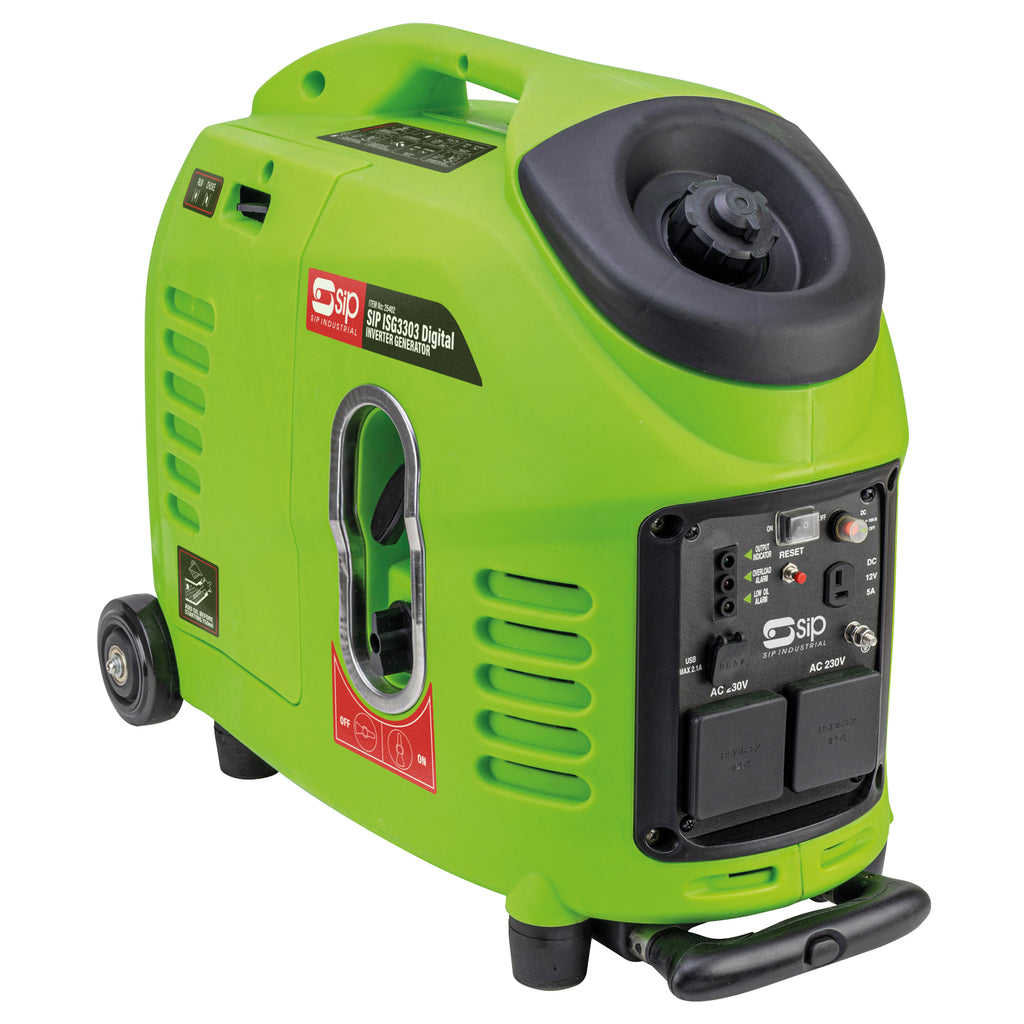 SIP ISG3303 Digital Petrol Inverter Generator, 3000W (25402)