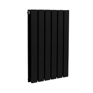 Baridi Horizontal Radiator Contemporary Double Flat Panel Design 600 x 420mm – Black