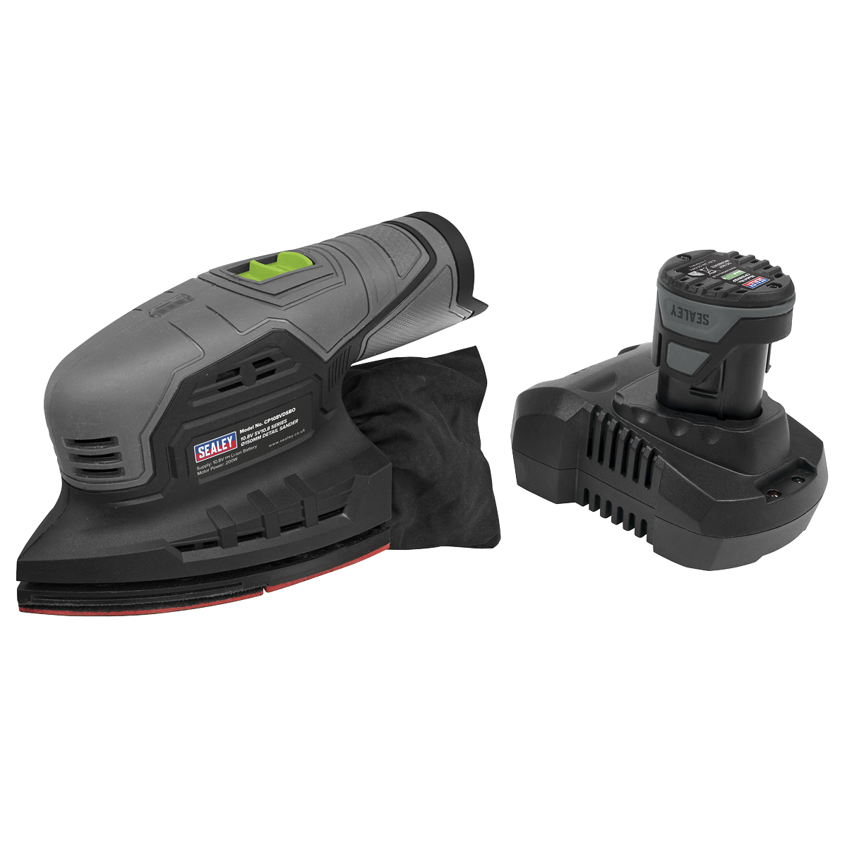 SV10.8 Series 150mm Cordless Detail Sander Kit, Euro Plug (CP108VDSEU)