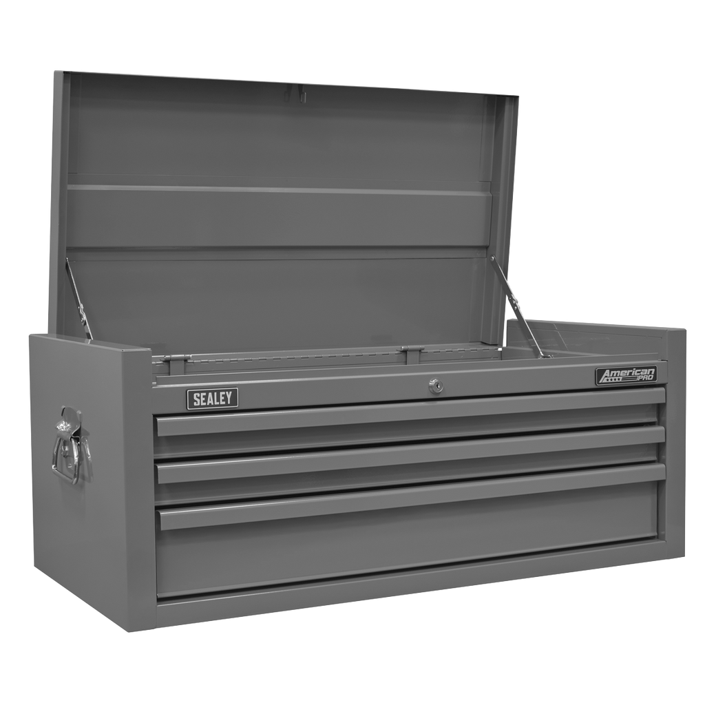 American PRO® Topchest 3 Drawer Grey (AP1102G)