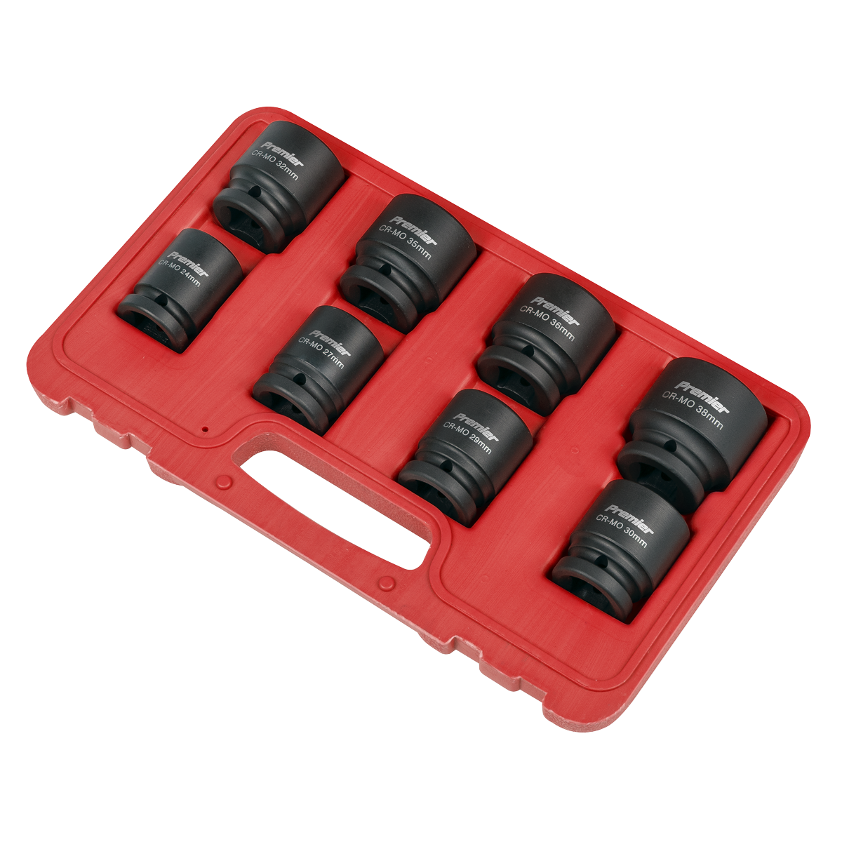 Premier Impact Socket Set 3/4"Sq Drive 8pc