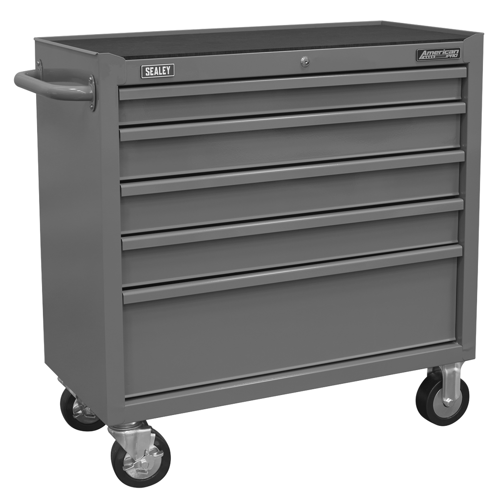 American PRO® Rollcab 5 Drawer Grey (AP1101G)