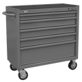 American PRO® Rollcab 5 Drawer Grey (AP1101G)