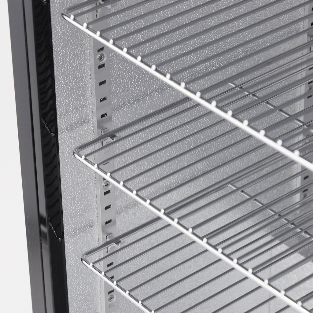 Baridi Outdoor Drinks Fridge with Triple Glazed Door & Lock 150L Stainless Steel (DH439)