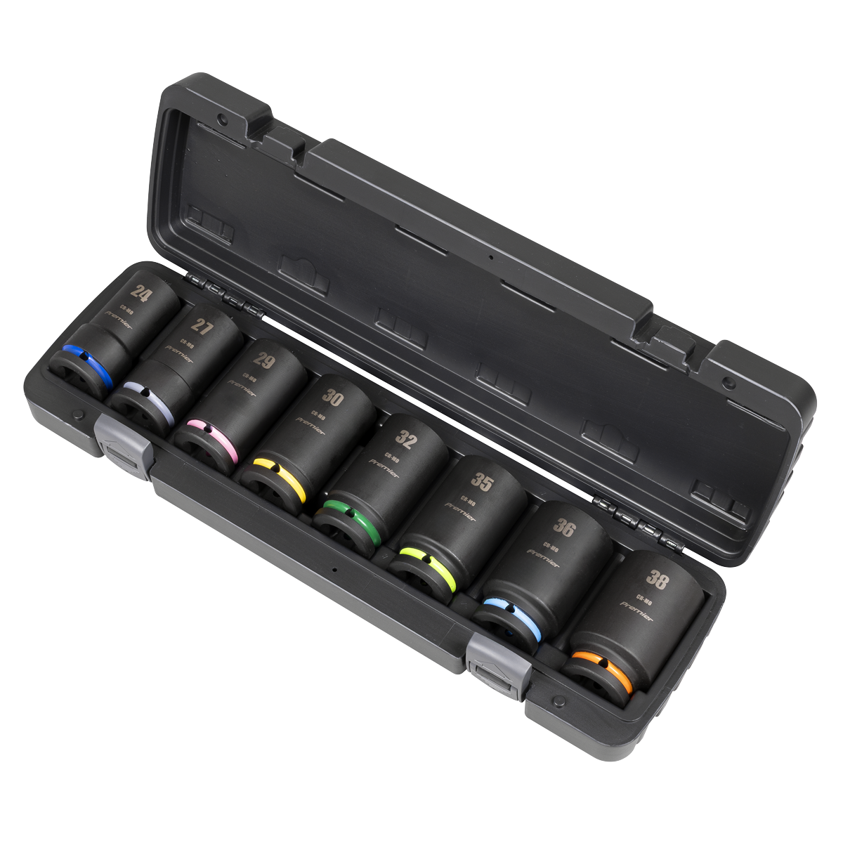 Premier Deep Impact Socket Set 3/4"Sq Drive 8pc