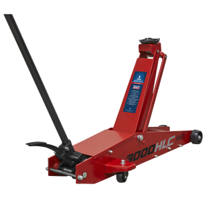 Premier Long Reach High Lift Trolley Jack 3 Tonne