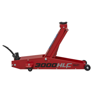 Premier Long Reach High Lift Trolley Jack 3 Tonne