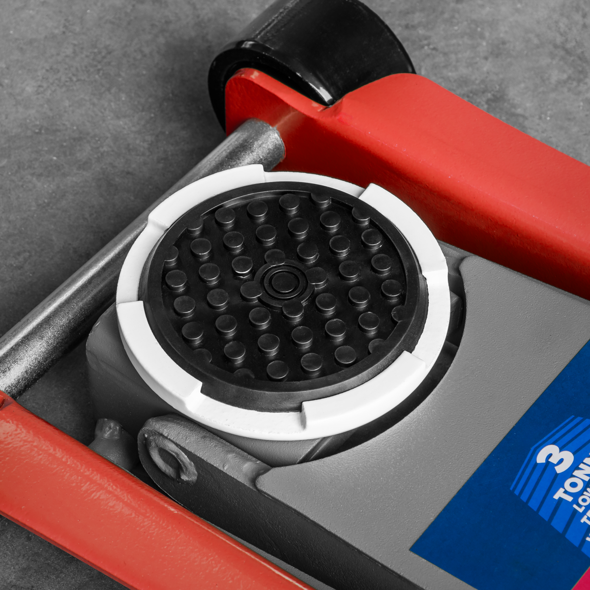 Low Profile Trolley Jack with Rocket Lift, 3 Tonne, Red (3000LE)