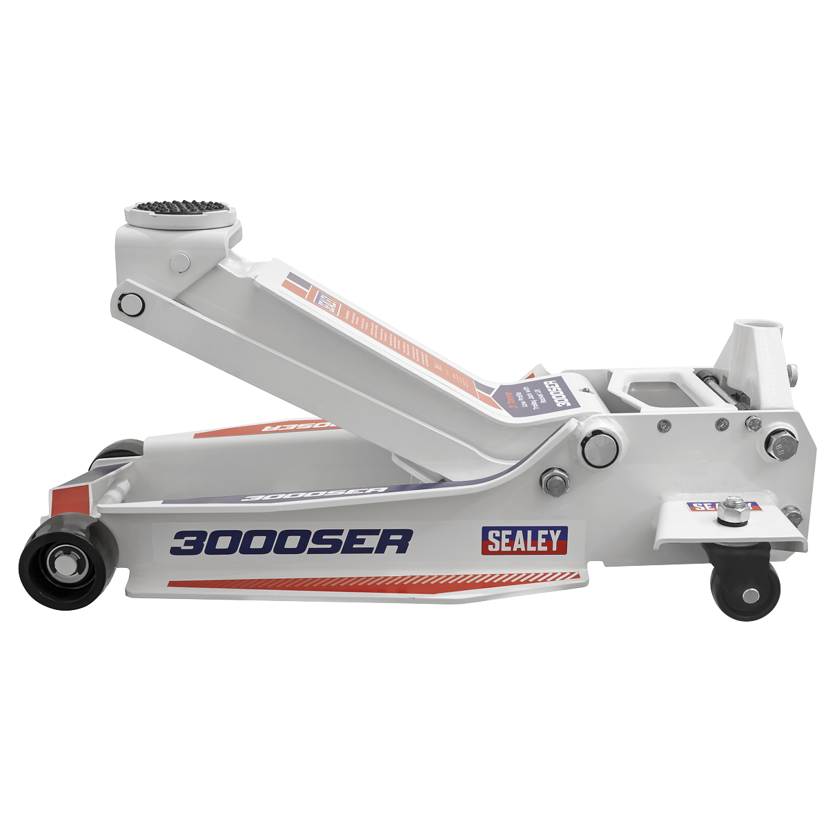 Low Profile Trolley Jack with Rocket Lift, 3 Tonne (3000SER)