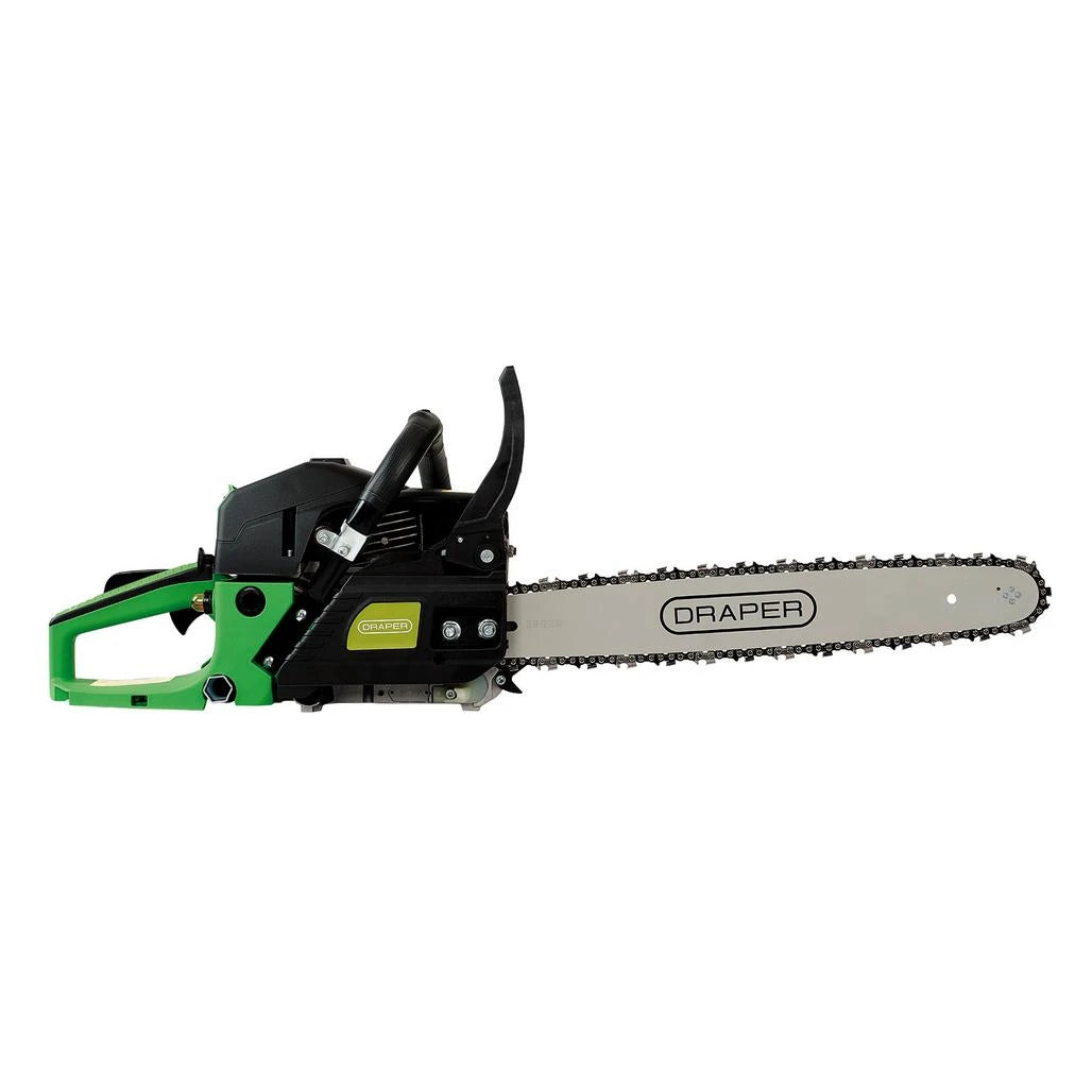 Draper Petrol Chainsaw, 450mm, 45cc (30273)
