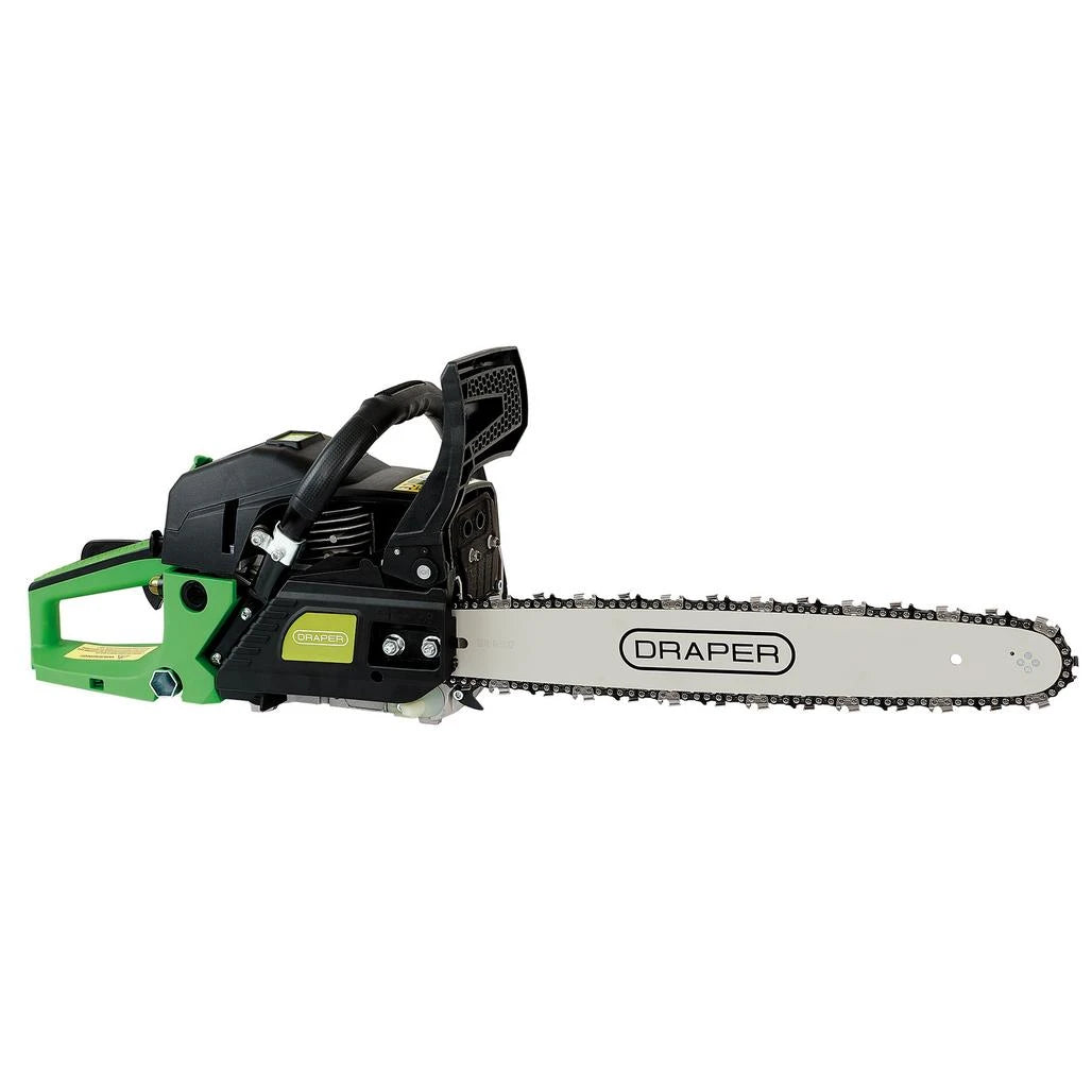 Draper Petrol Chainsaw, 450mm, 45cc (30273)