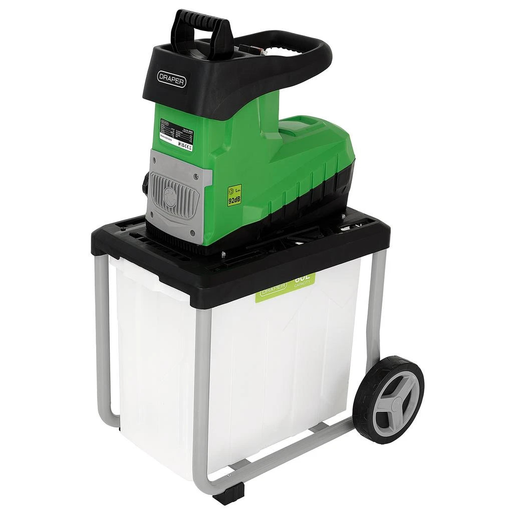 Draper Quiet Garden Shredder, 2800W (30293) (Ex-Display)
