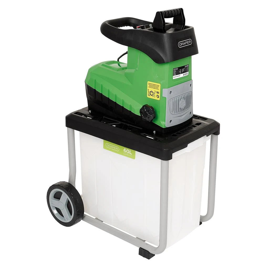 Draper Quiet Garden Shredder, 2800W (30293) (Ex-Display)