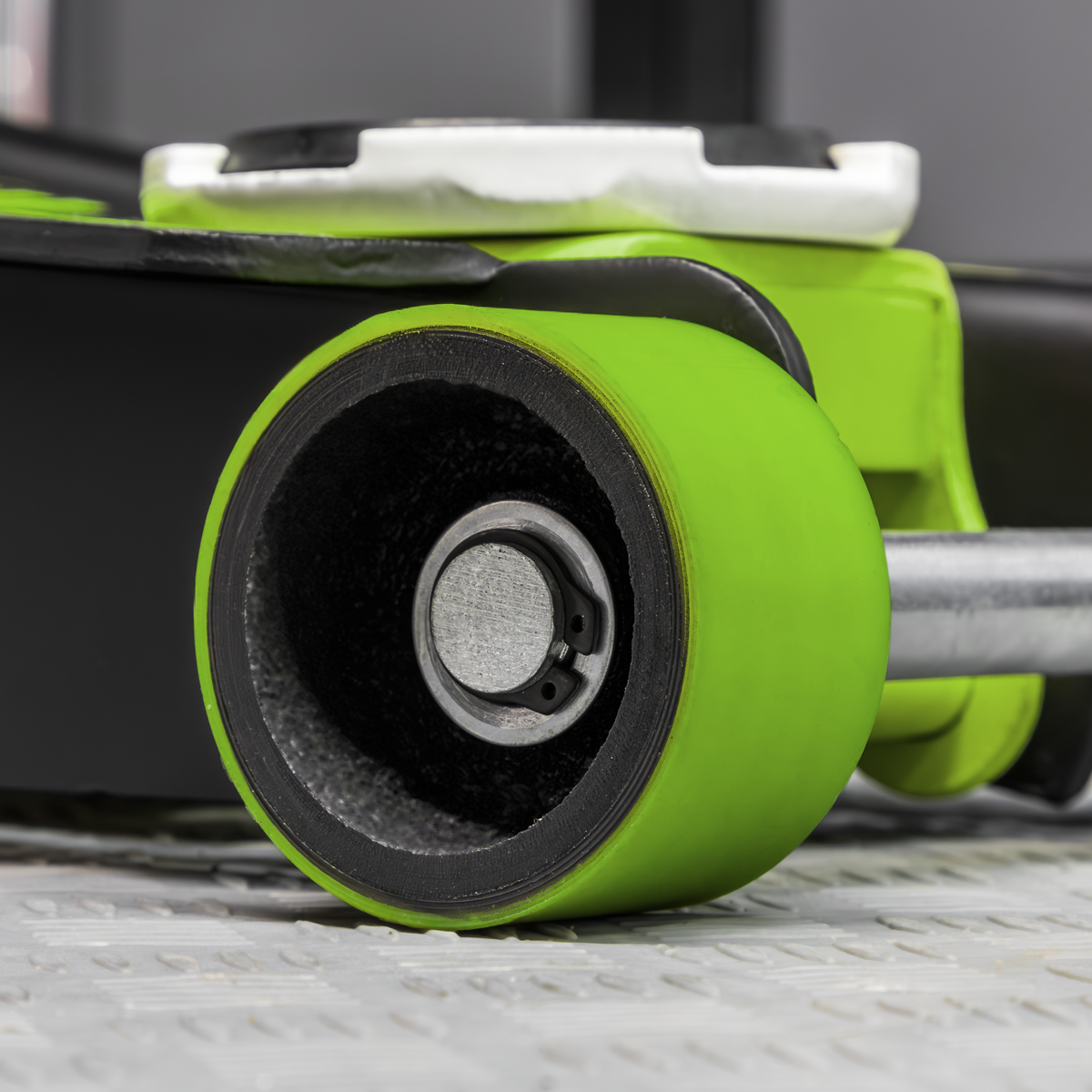 Premier Low Entry Trolley Jack with Rocket Lift, 3 Tonne, Green (3040AG)