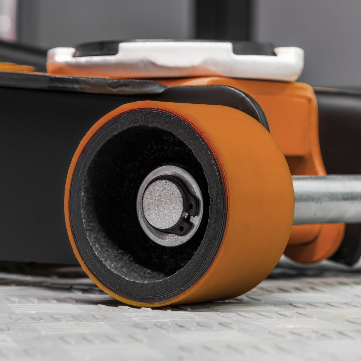 Premier Low Entry Trolley Jack with Rocket Lift, 3 Tonne, Orange (3040AO)