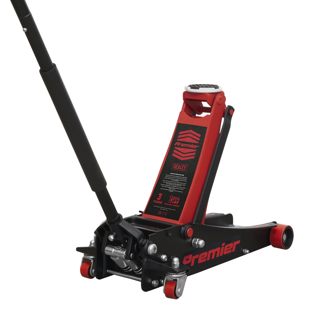 Premier Low Profile Trolley Jack Stand Deal, 3 Tonne (JS1COMBO2)
