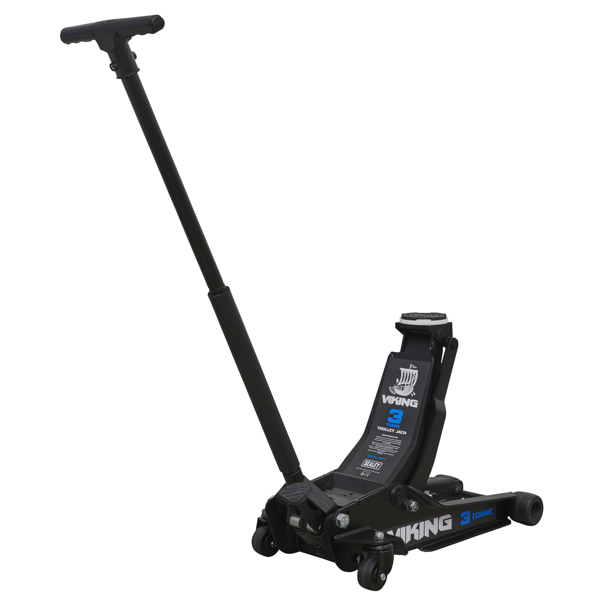 Viking Low Profile Professional Trolley Jack with Rocket Lift 3 Tonne