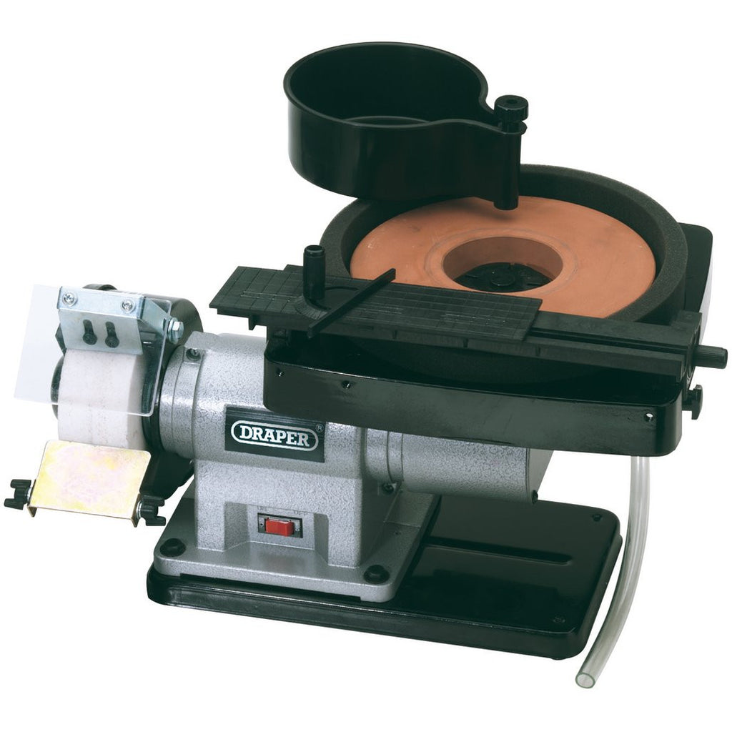Draper Wet & Dry Bench Grinder, 350W (31235) (Ex-Display)