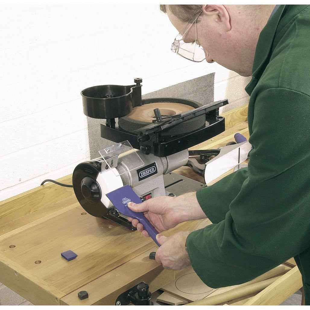 Draper Wet & Dry Bench Grinder, 350W (31235) (Ex-Display)