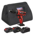 SV20 Series 13mm Cordless Combi Drill Kit, 2 Batteries, Euro Plug (CP20VDDKITEU)