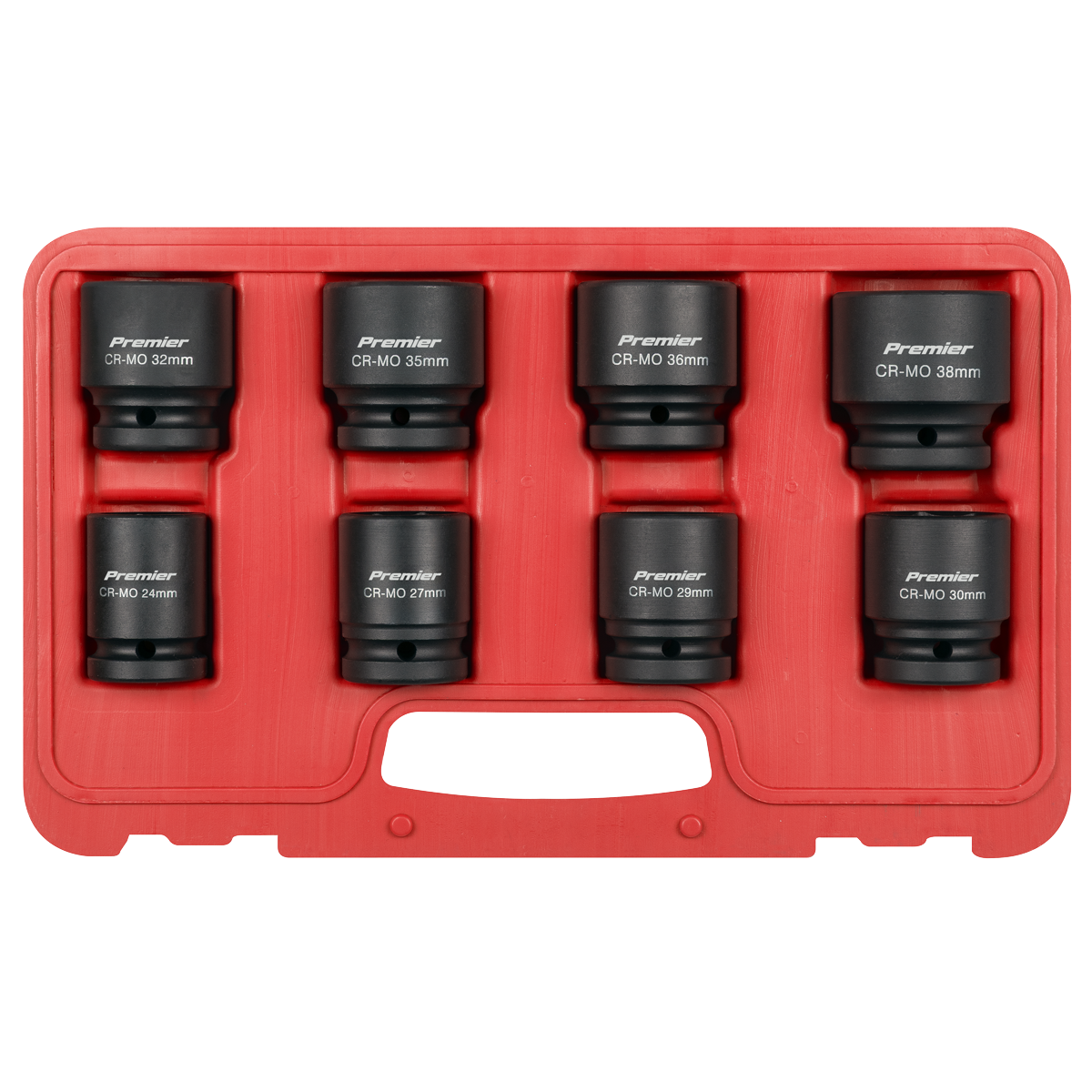 Premier Impact Socket Set 3/4"Sq Drive 8pc