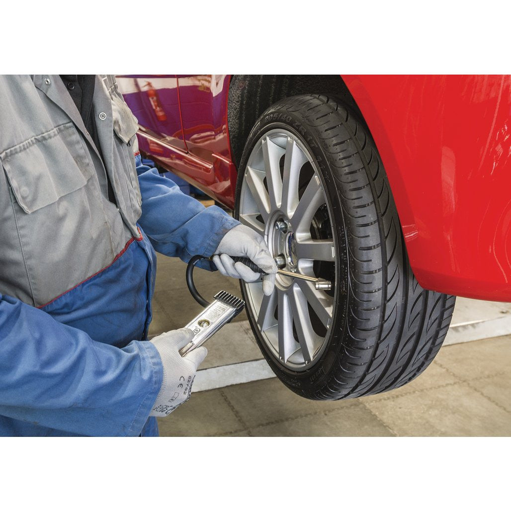 Draper Air Line Tyre Inflator with Twin Push-On Connector (36632) (Ex-Display)
