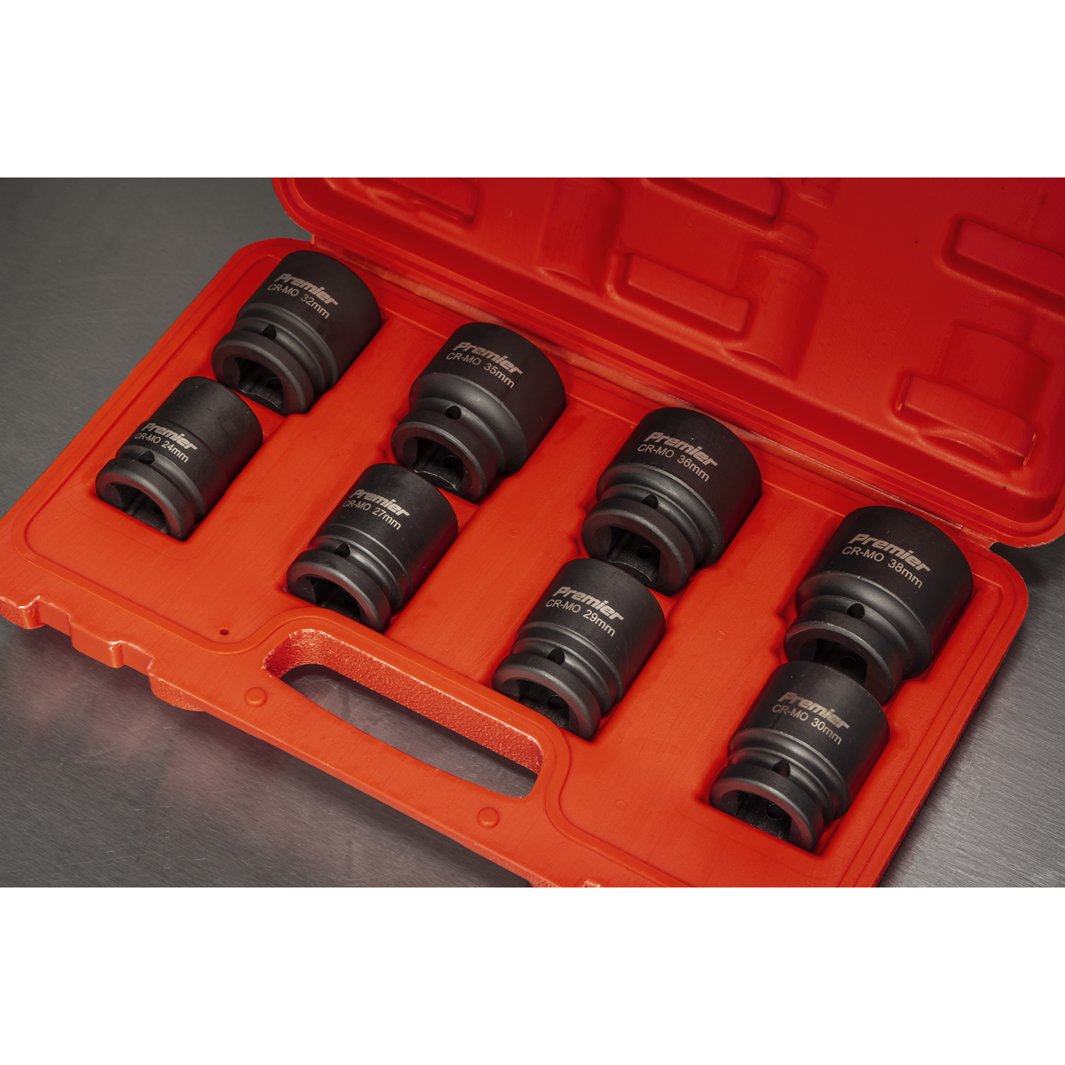 Premier Impact Socket Set 3/4"Sq Drive 8pc